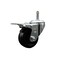 Service Caster 3'' Phenolic Swivel 7/16'' Grip Ring Stem Caster with Total Lock Brake SCC-GRTTL20S314-PHR-716138 - alternate 1
